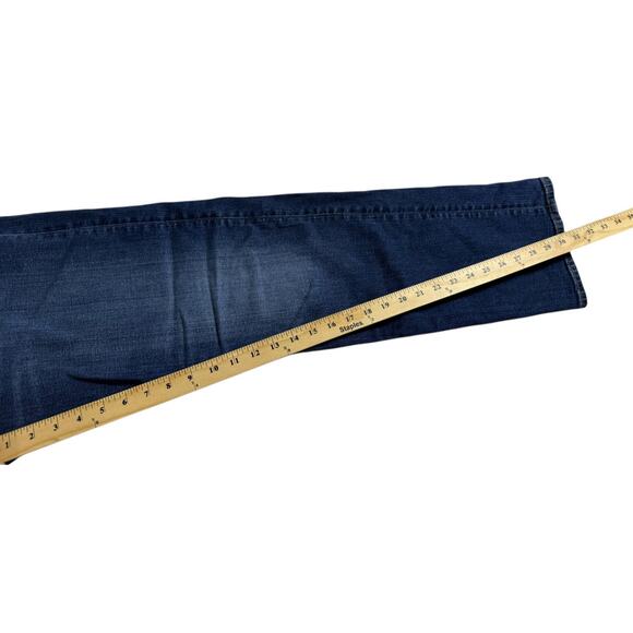 American Eagle Relaxed Straight Jeans - Men's 32x34 Blue - Picture 5 of 7